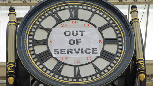 Past Tenses Clock